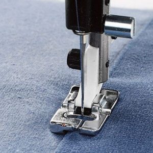 Left Edge Topstitching
