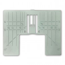 Zig Zag Plate with Inch Markings