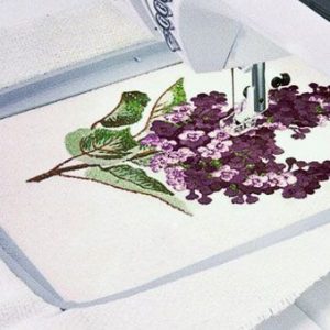 Designer Jewel Hoop