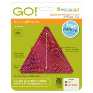 GO! Equilateral Triangle - 4 1/2" Sides (4 1/4" Finished)