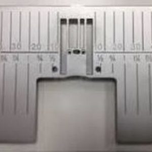 Straight Stitch Plate with Inch Markings