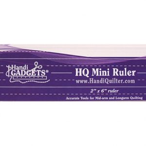 HQ Mini Ruler 2" x 6"