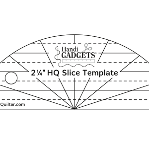 HQ Slice Template, 2 1/4"