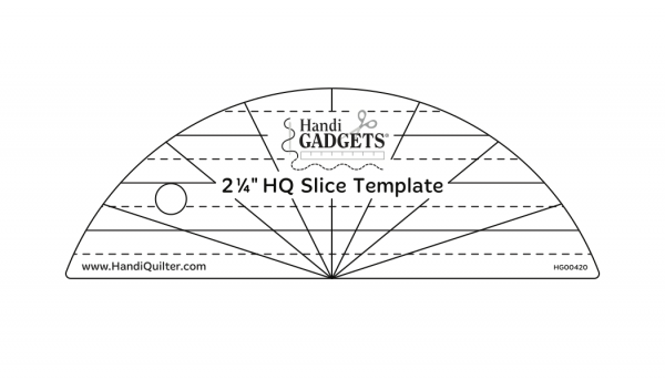 HQ Slice Template, 2 1/4"