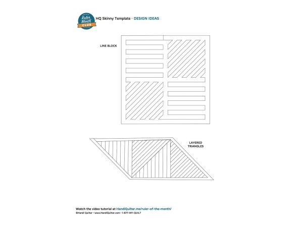 HQ Skinny Ruler 2" x 10" - Image 3