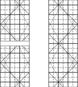 HQ Line Grid 6" x 1/2"