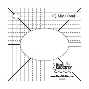 Mini Oval Ruler