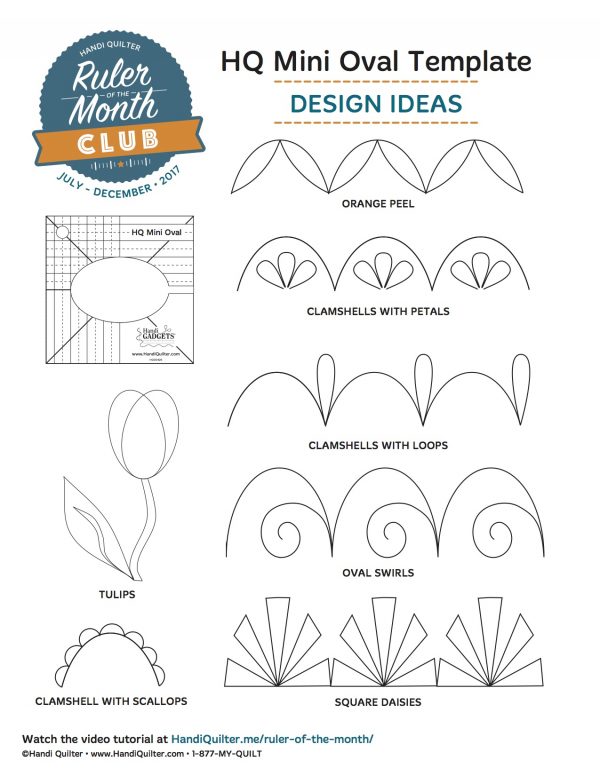 Mini Oval Ruler - Image 2