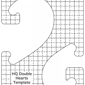 HQ Scalloped Double Hearts