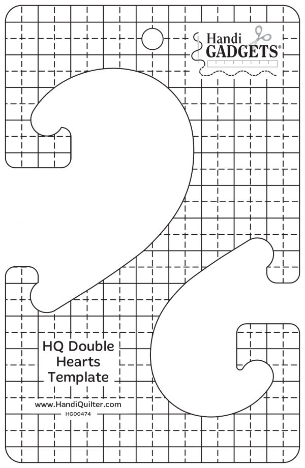 HQ Scalloped Double Hearts