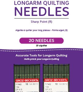 12/80-R Sharp Longarm Needles
