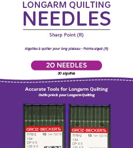 16/100-R Sharp Longarm Needles