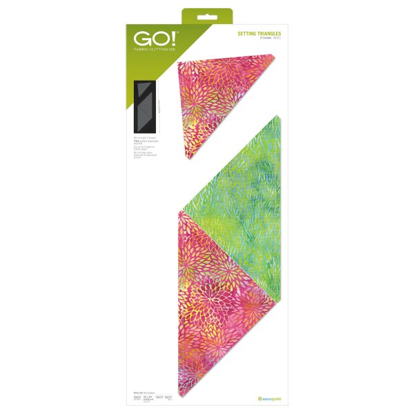 GO! Setting Triangles - 8" Finished