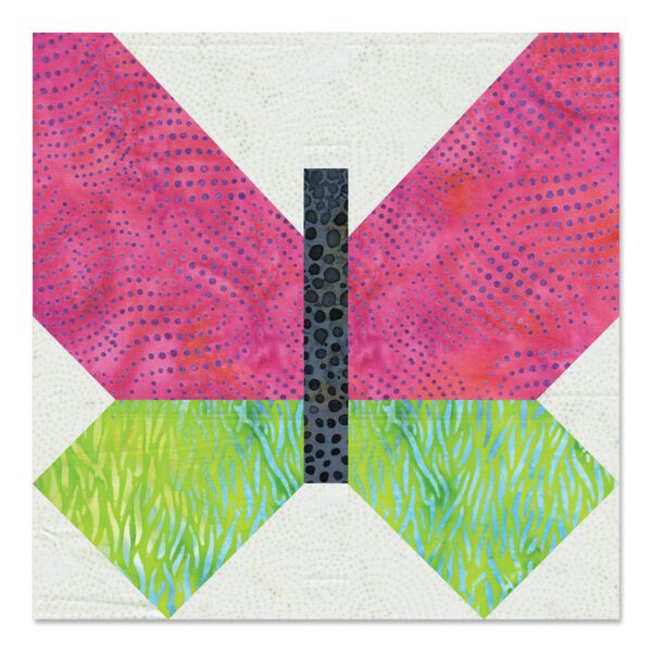 GO! Butterfly Pieced - 9" Finished - Image 3