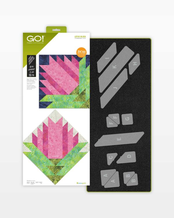 GO! Lotus Block - 10" Finished