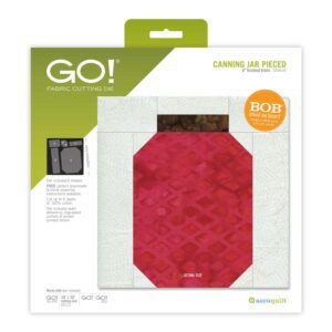 GO! Canning Jar Pieced - 8" Finished
